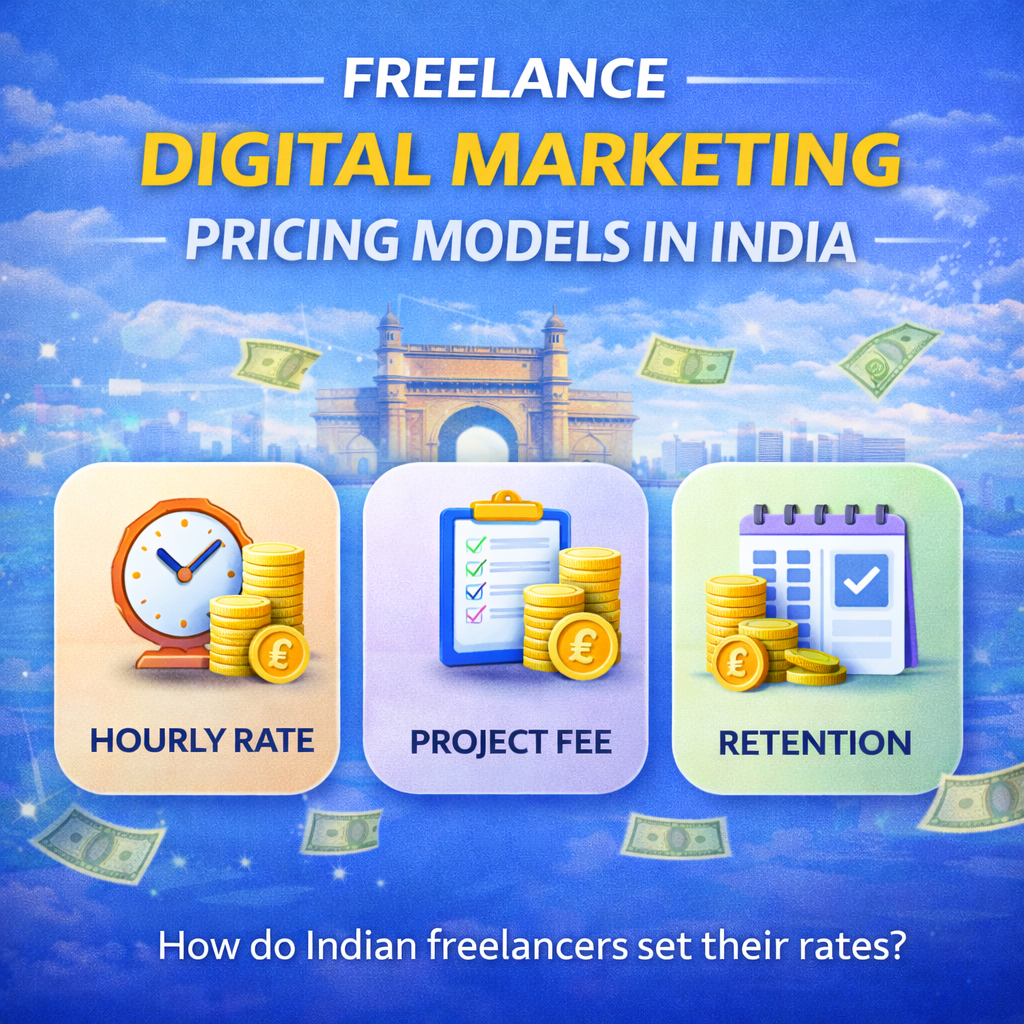 FREELANCE DIGITAL MARKETING PRICING MODELS IN INDIA